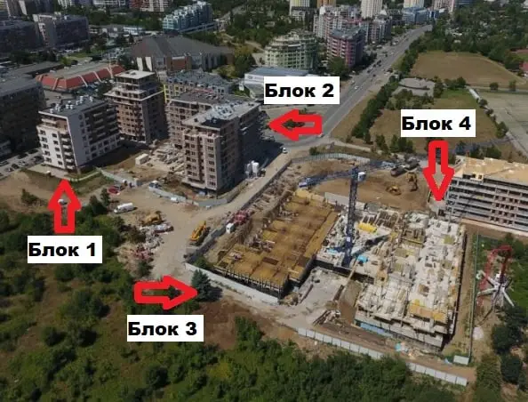 RESIDENTIAL COMPLEX next to NATIONAL SPORTS ACADEMY – 4 BUILDINGS